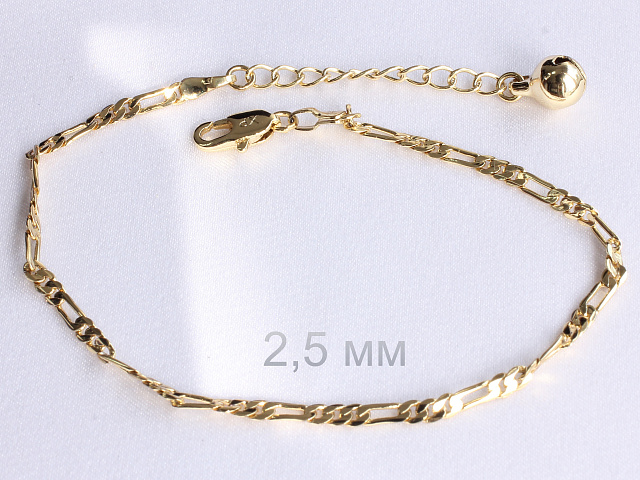 фото Браслет 17-20 см - (артикул - 14b01600-ZZ4516)