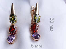 Серьги  18e01577-ZZ3715-1 фото Серьги  - (артикул - 18e01577-ZZ3715-1)